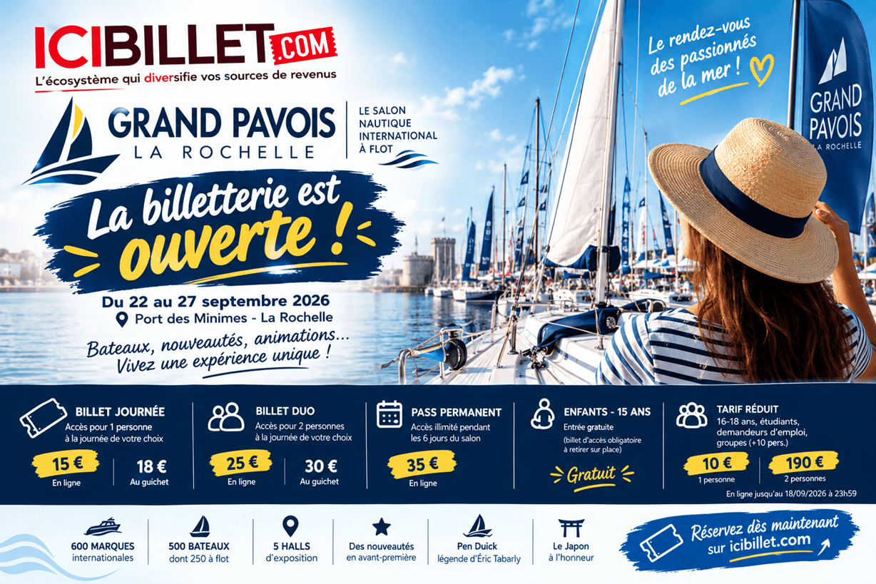 Grand Pavois 2026 : tarifs, pass, gratuité… tout savoir sur la billetterie