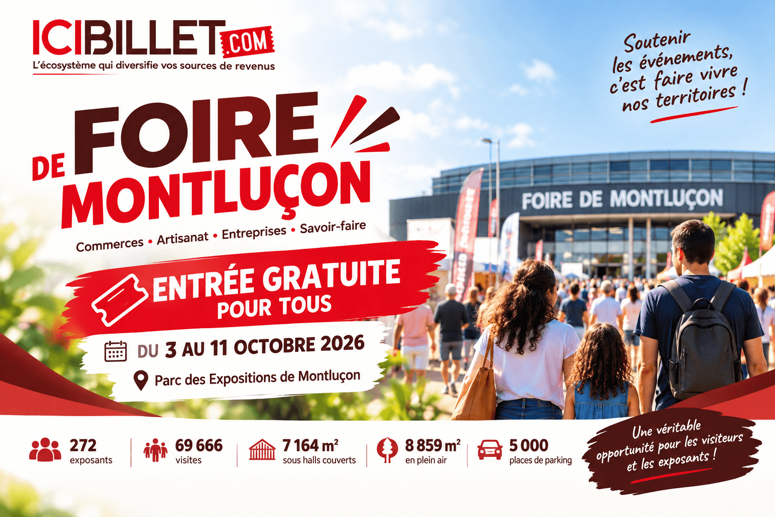 À Montluçon, la Foire mise sur la gratuité pour séduire le public