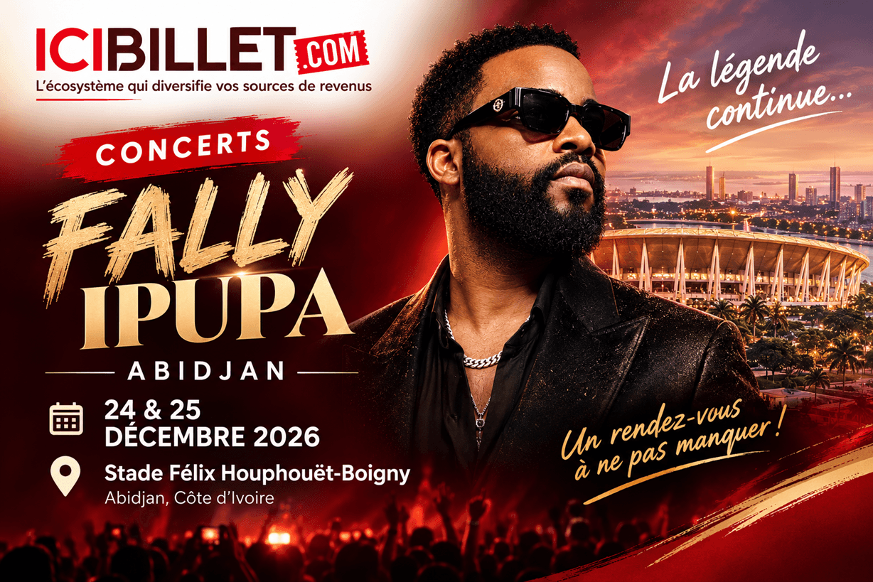 93 % des tickets pour les concerts de Fally Ipupa à Abidjan déjà écoulés