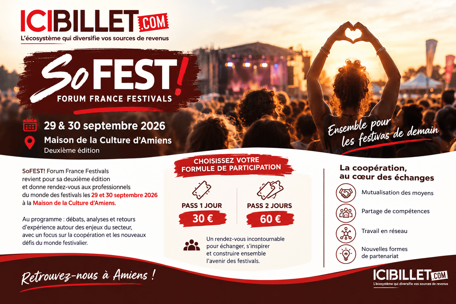 SoFEST! 2026 : choisissez votre formule de participation