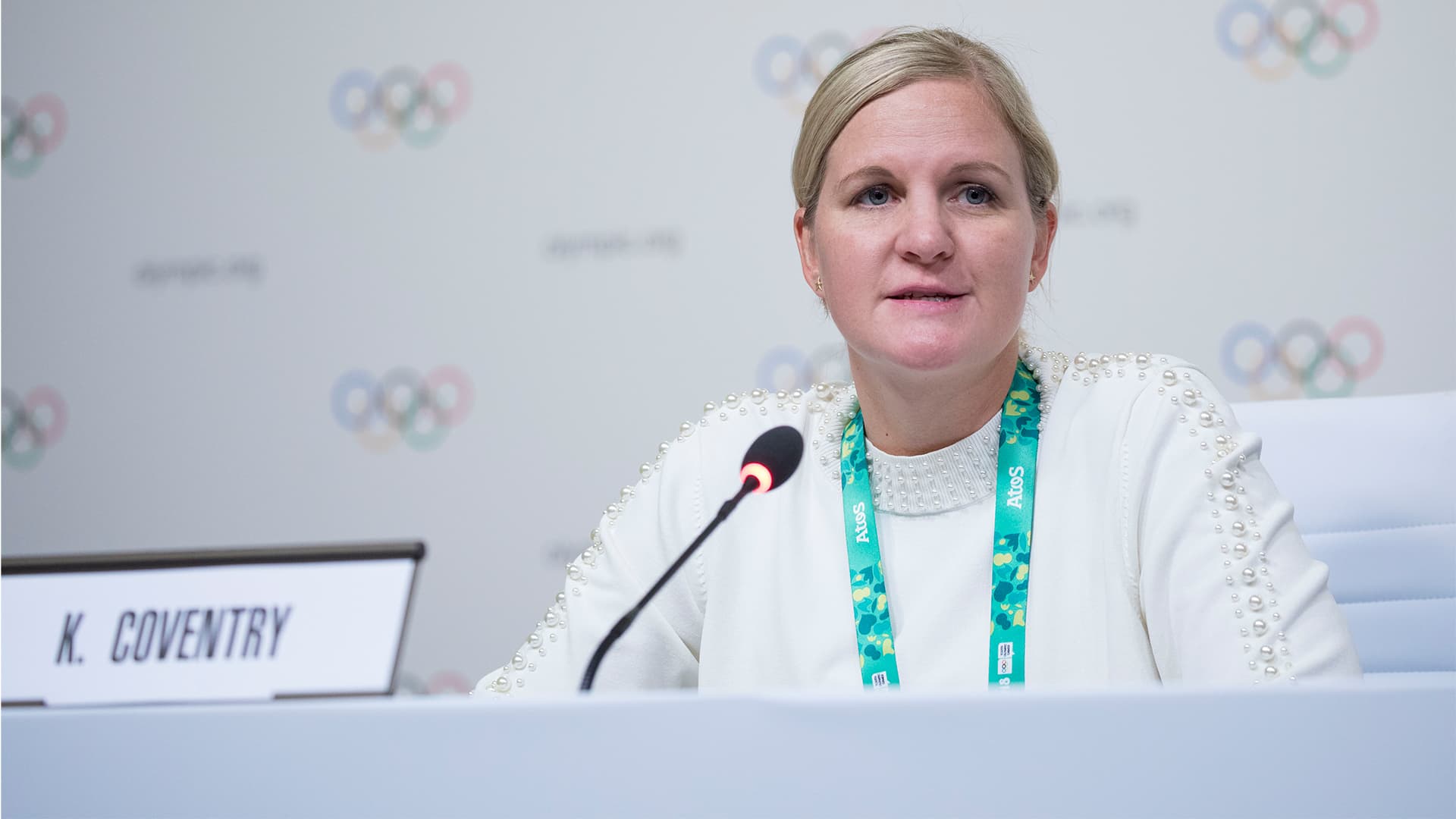 La Zimbabwéenne Kirsty Coventry élue présidente du Comité international olympique