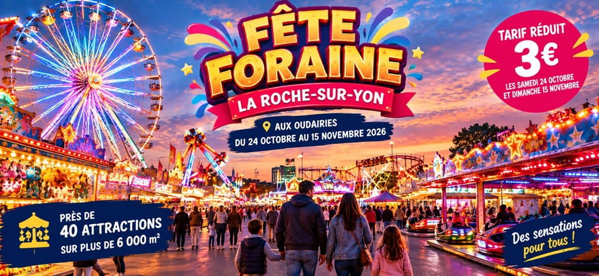À Angers, la Foire Saint-Martin mise sur la gratuité de son accès