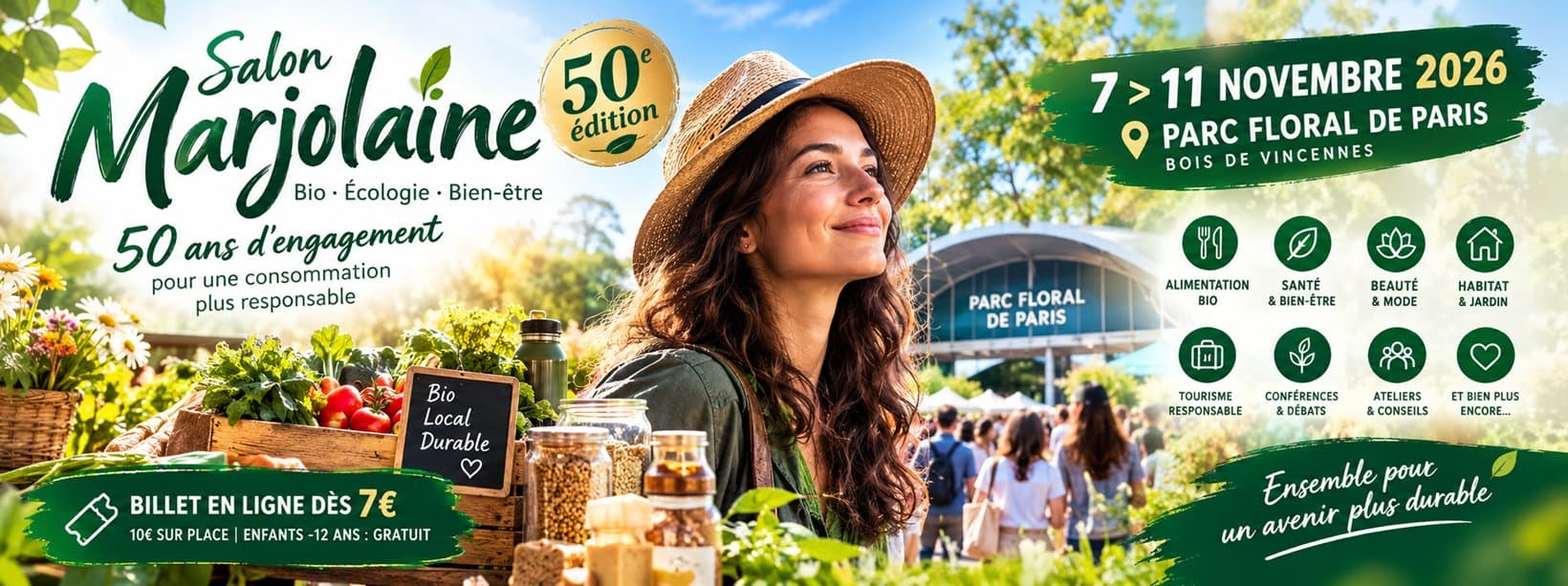 50e édition du Salon Majorlaine : voici les tarifs pour accéder au Parc Floral