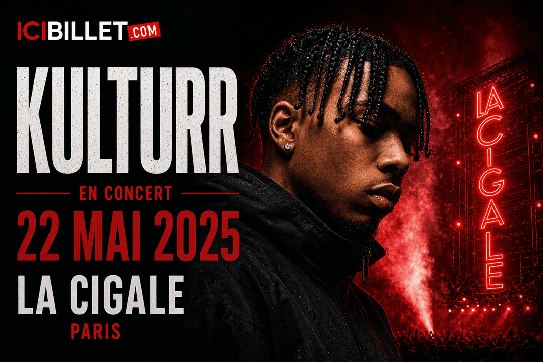Kulturr, valeur montante du rap, sera en concert à La Cigale le 22 mai