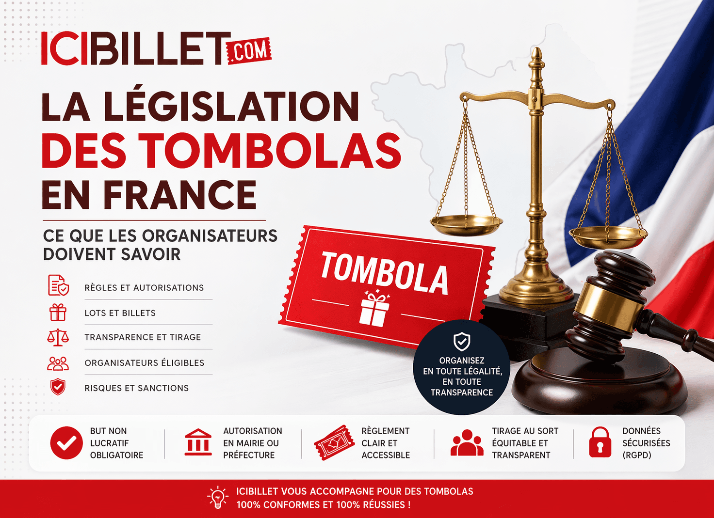 La législation des tombolas en France : ce que les organisateurs doivent savoir