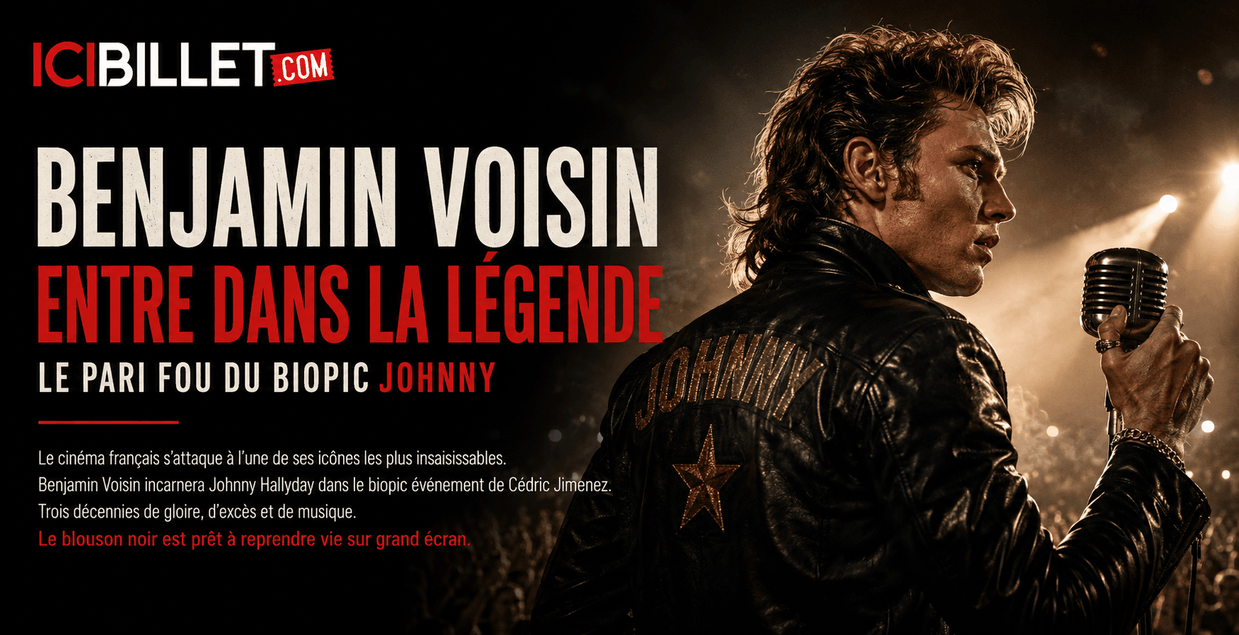 Benjamin Voisin entre dans la légende : le pari fou du biopic Johnny