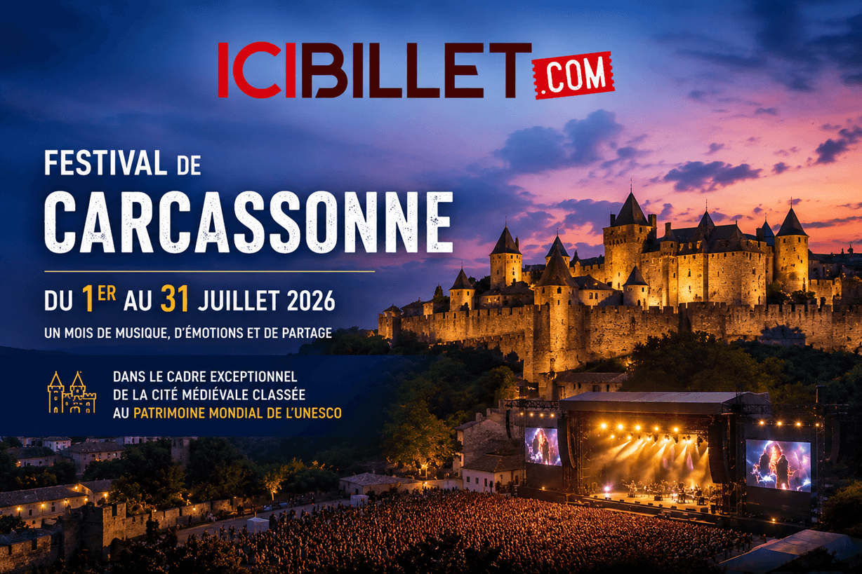 Le Festival de Carcassonne : un été de musique et de spectacles au cœur de la cité médiévale