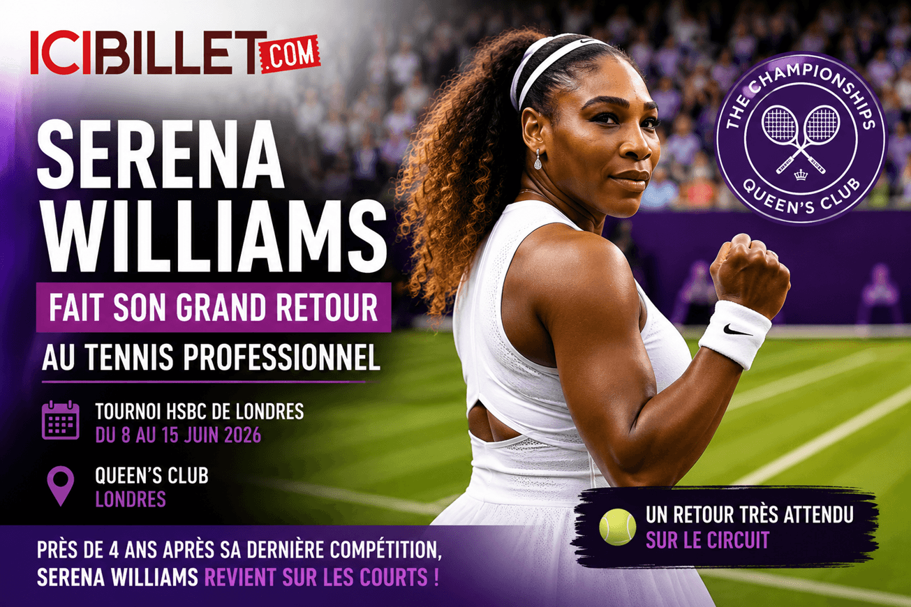 A 44 ans, Serena Williams confirme son retour à la compétition