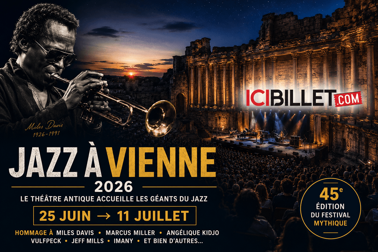 Le Théâtre Antique de Vienne s’apprête à accueillir les géants de jazz