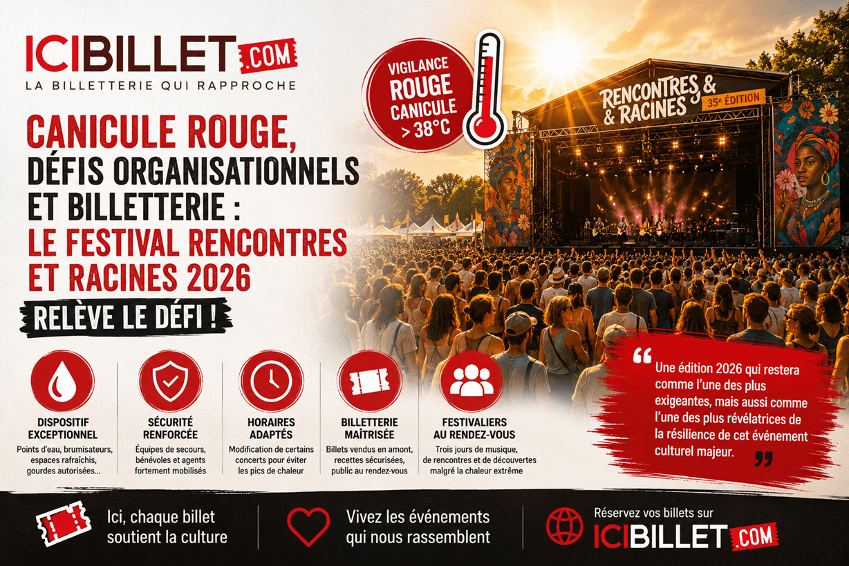 Organisation, crise caniculaire, billetterie : la 35e édition du Festival Rencontres et Racines a relevé un immense défi