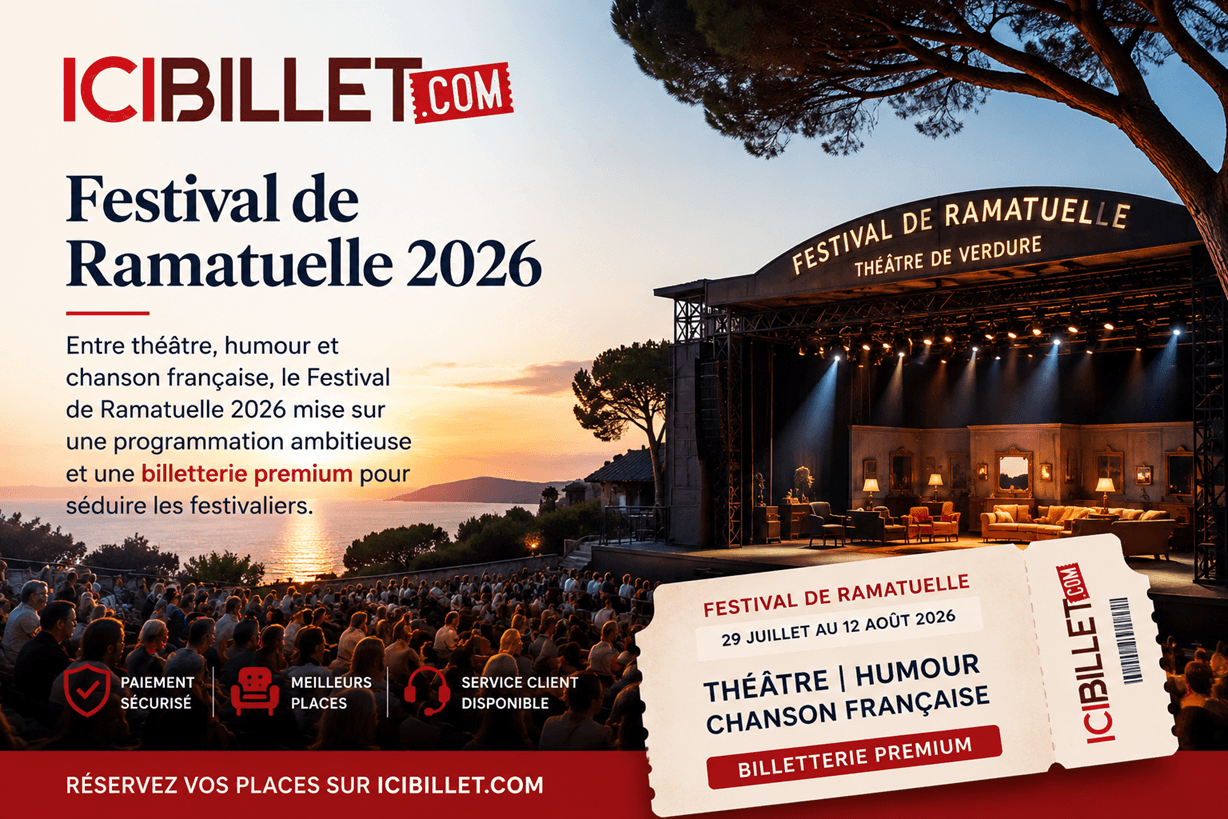 Festival de Ramatuelle 2026 : un rendez-vous prestigieux qui mise sur une billetterie assumée comme un produit premium