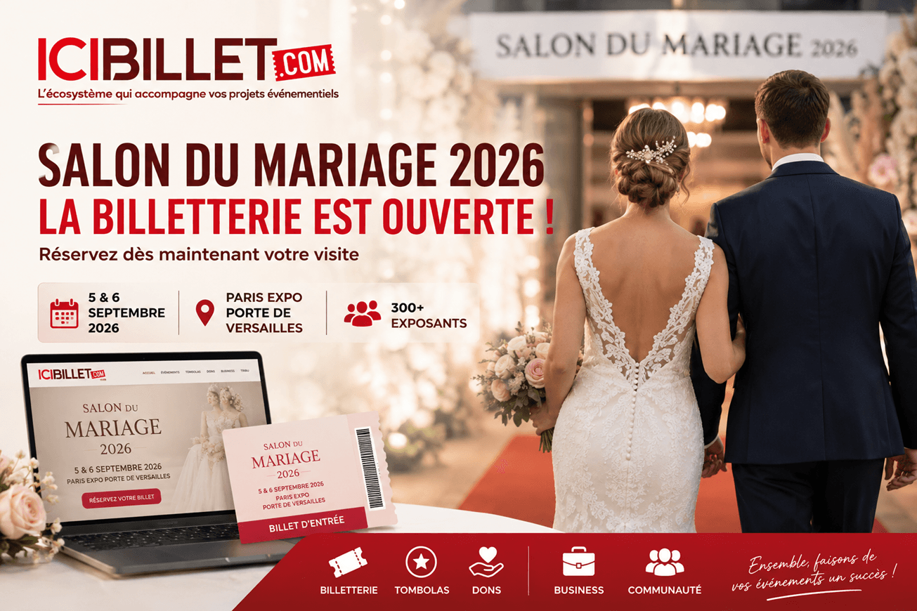 Salon du Mariage 2026 : la billetterie est ouverte pour le rendez-vous des futurs mariés