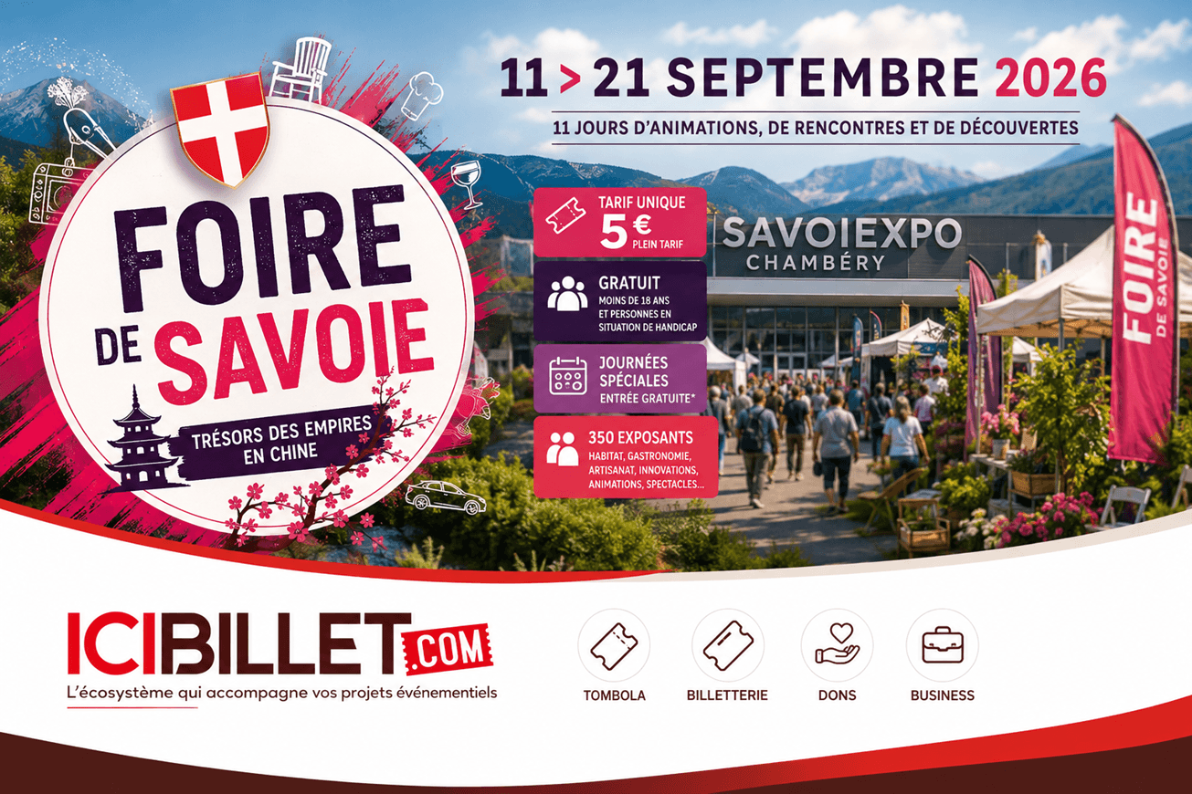 Foire de Savoie 2026 : une billetterie accessible pour onze jours de découvertes à Chambéry