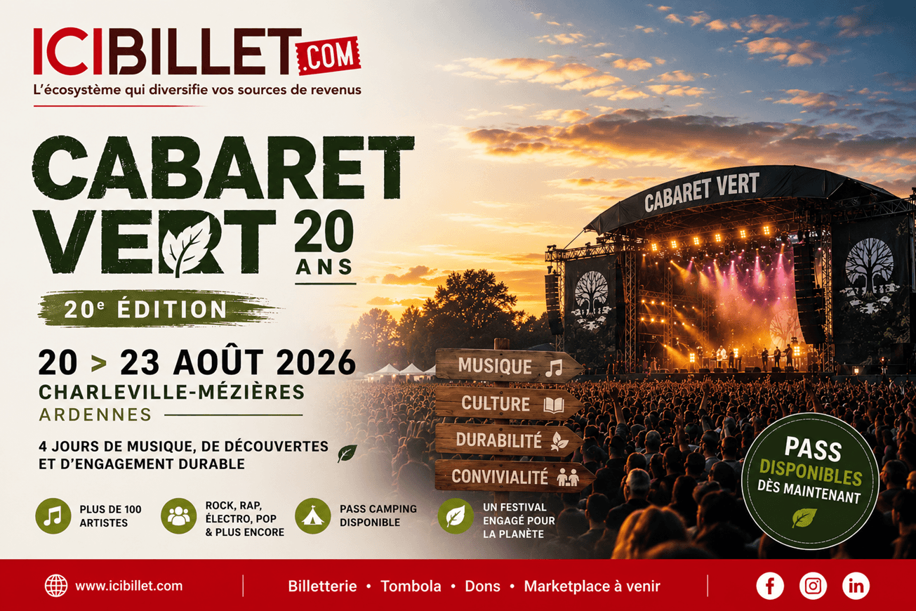 Cabaret Vert 2026 : Des pass adaptés à tous les festivaliers pour quatre jours de musique sans frontières au cœur des Ardennes
