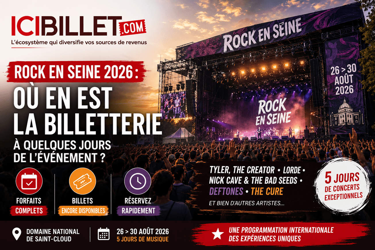 Festival Rock en Seine 2026 : où en est la billetterie à quelques jours de l’événement ?