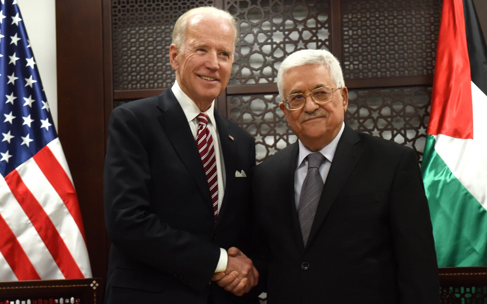 En visite dans les Territoires palestiniens, Joe Biden pour une solution à deux Etats