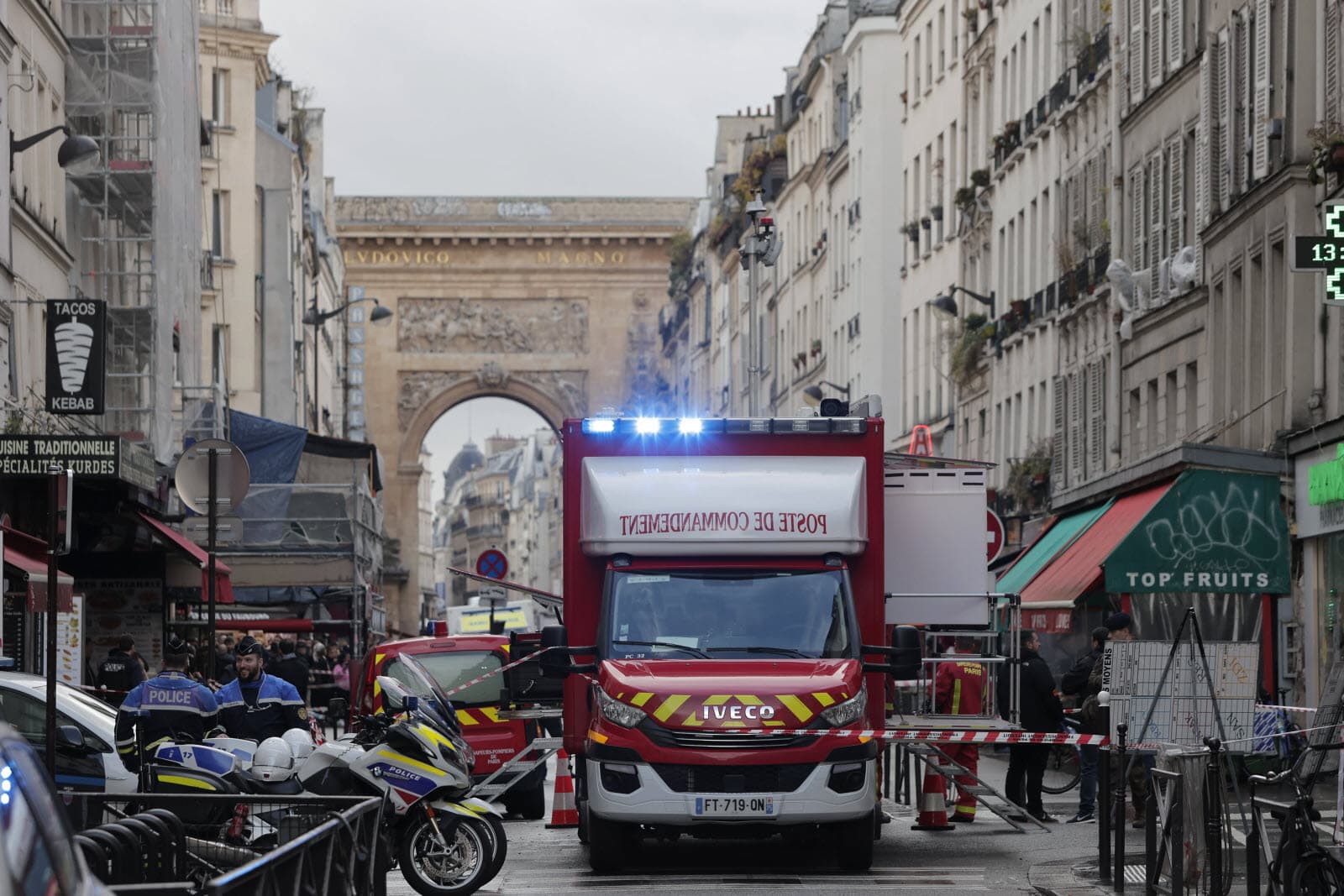 La garde à vue du suspect de la fusillade à Paris levée pour raisons de santé