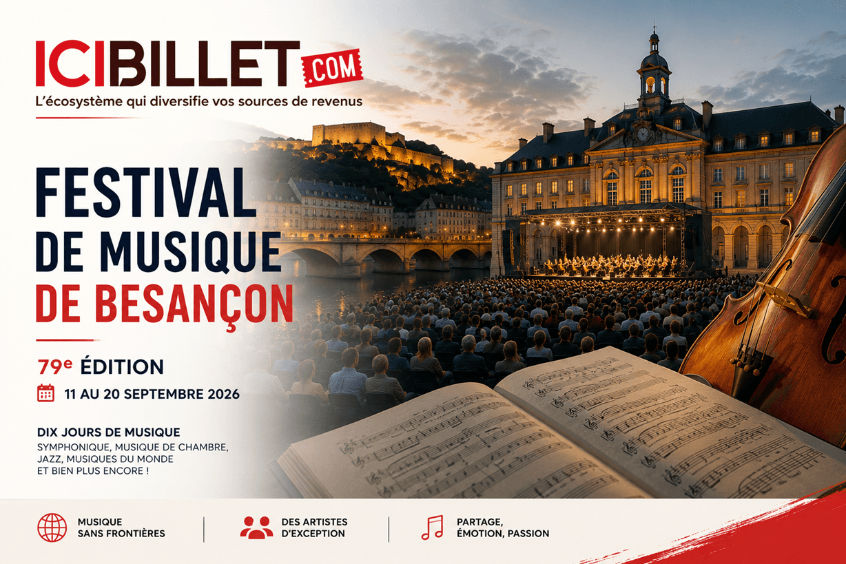 Festival de musique de Besançon : à vos billets pour la 79e édition