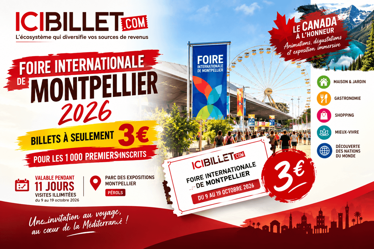 Foire de Montpellier 2026 : les 1 000 premiers billets à 3 euros, une offre à saisir dès ce mardi