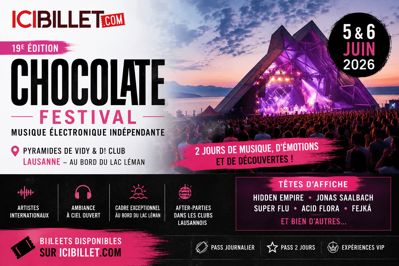Le CHOCOLATE Festival à Lausanne revient pour sa 19e édition