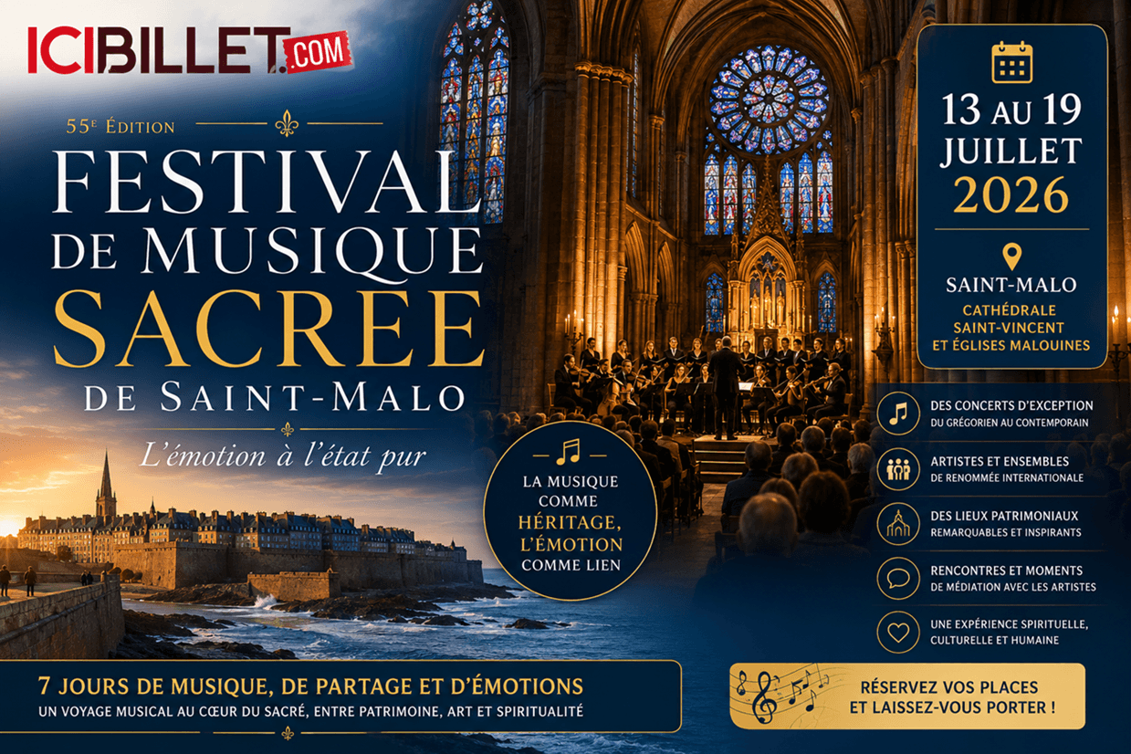 Festival de musique sacrée de Saint-Malo 2026 : l’émotion à l’état pur