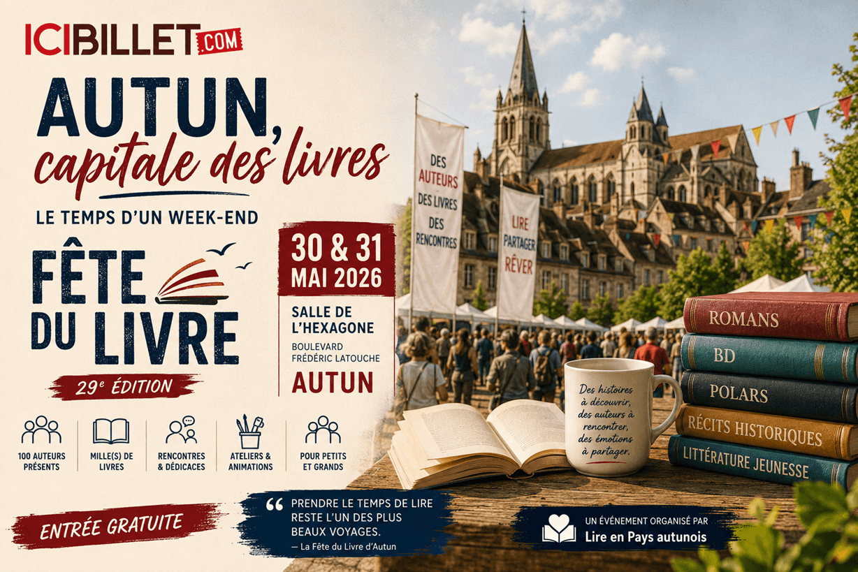 Autun, capitale des livres le temps d’un week-end