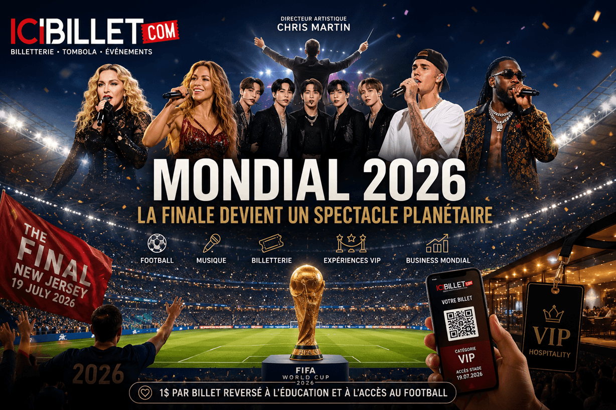 Mondial 2026 : un show inédit à la mi-temps de la finale, des billets hors de prix… le football entre définitivement dans l'ère du spectacle