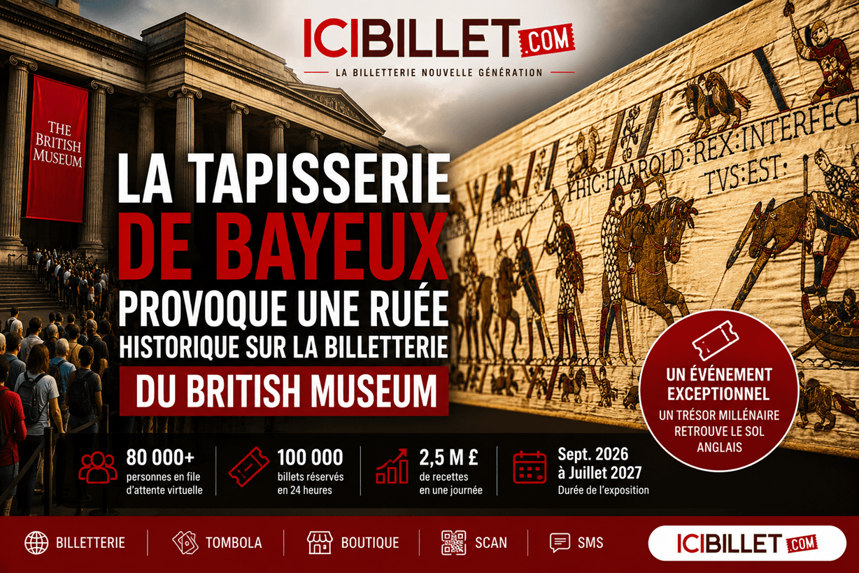 La Tapisserie de Bayeux provoque une ruée historique sur la billetterie du British Museum