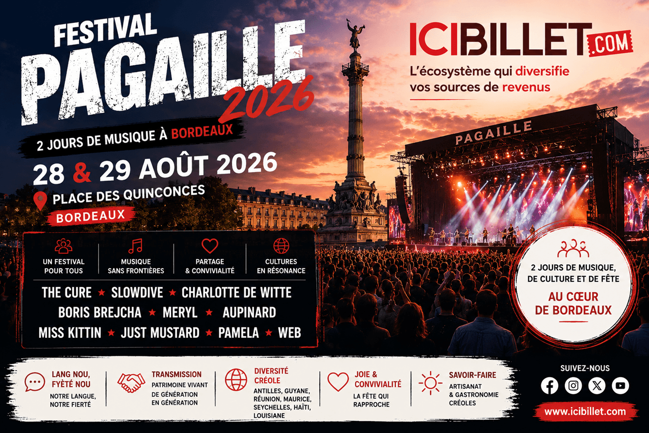 Festival Pagaille 2026 : la billetterie s’affiche déjà comme le passage obligé pour deux jours de musique à Bordeaux