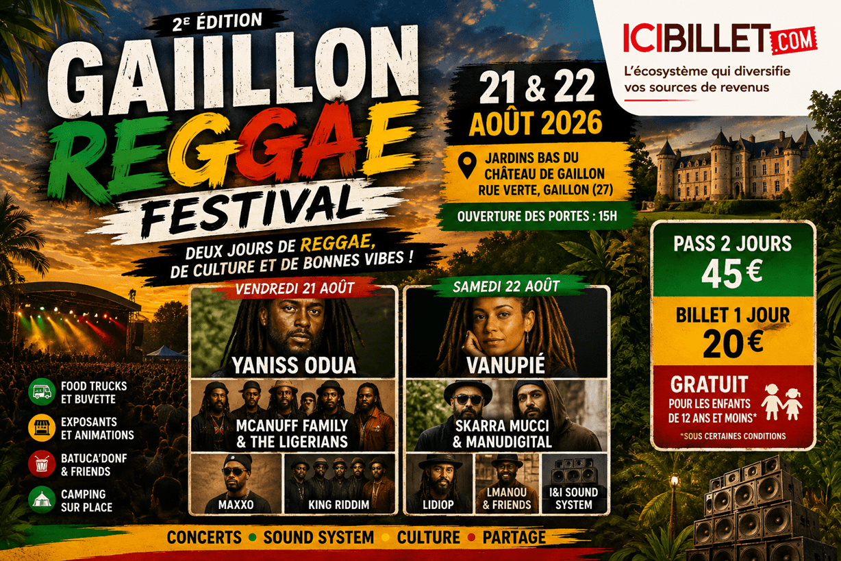 À Gaillon, le Reggae Festival revient pour deux jours : la billetterie est ouverte