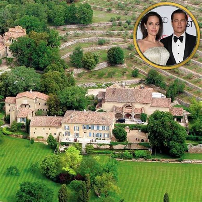 Brad Pitt prêt à combattre Angelina Jolie pour le Château Miraval