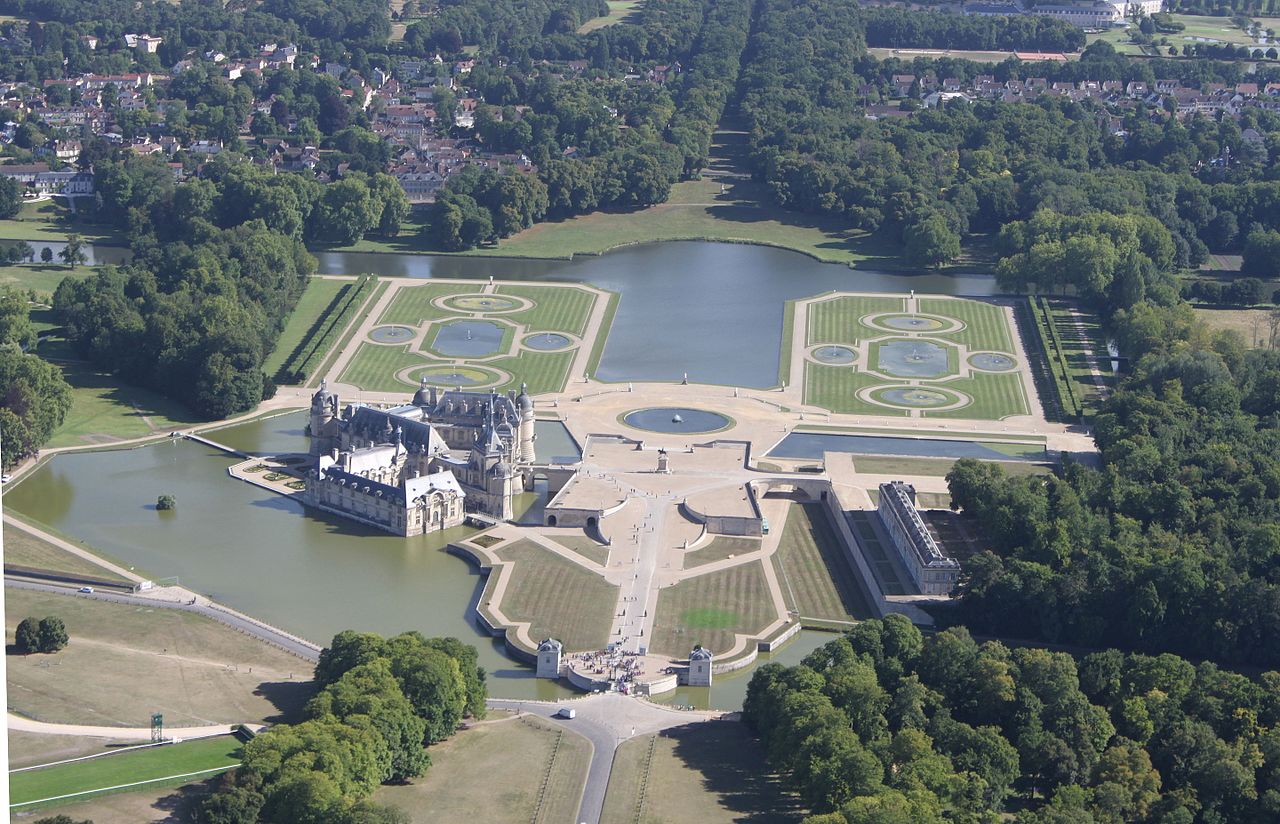 Le Château de Chantilly à l’arrêt