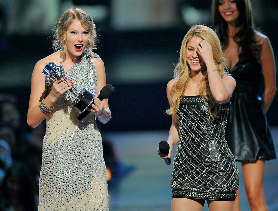 Taylor Swift et Shakira sacrées aux MTV Video Music Awards
